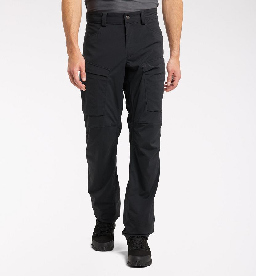 Haglöfs Mens Mid Fjord Hiking Pants Black New Zealand 97468BFCK